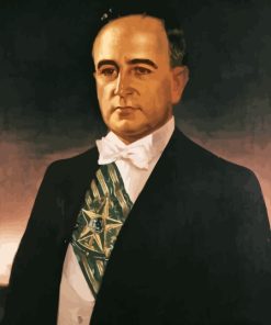 Portrait Of Getulio Vargas By Portinari Diamond Painting