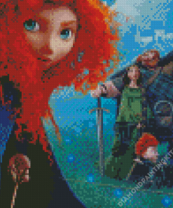 Redhead Girl Diamond Painting