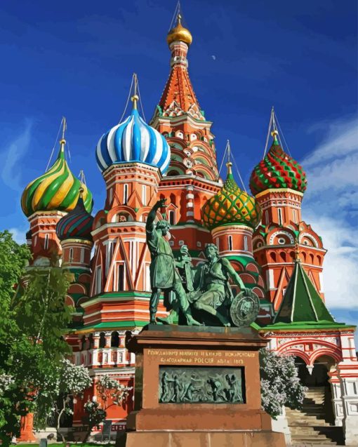 Saint Basil Cathedral Diamond Painting