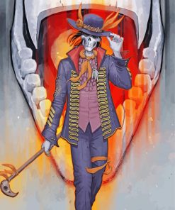 Scary Baron Samedi Diamond Painting