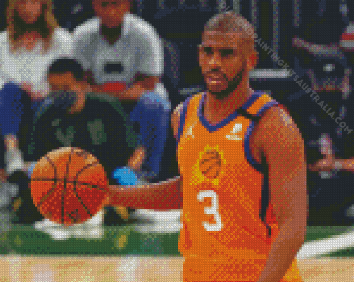 The Basketballer Chris Paul Diamond Painting