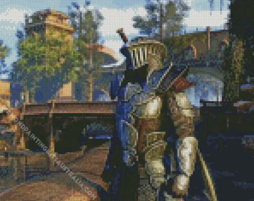 The Elder Scrolls Morrowind Game Diamond Painting