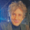 The Writer Gaiman Diamond Painting