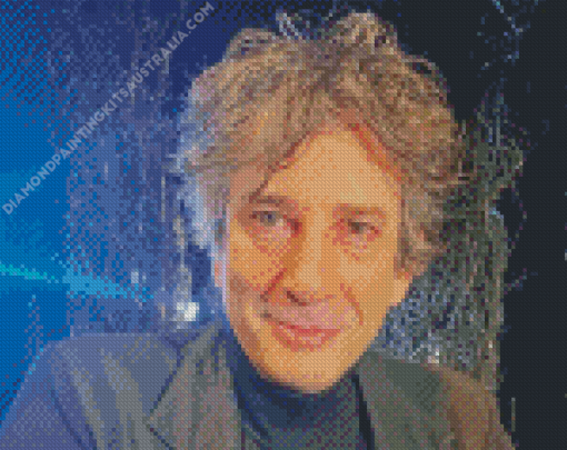 The Writer Gaiman Diamond Painting