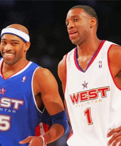 Vince Carter And Tracy Mcgrady Diamond Painting