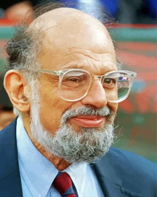 Allen Ginsberg Diamond Painting