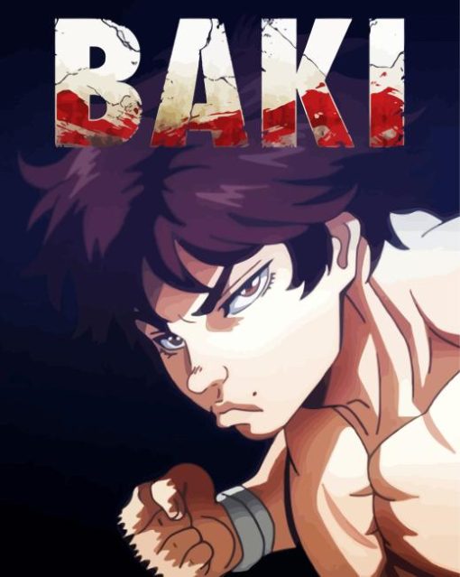 Baki The Grappler Anma Diamond Painting