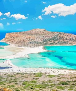 Balos Beach Diamond Painting