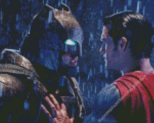 Batman Versus Superman Diamond Painting