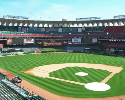 Busch Stadium Diamond Painting