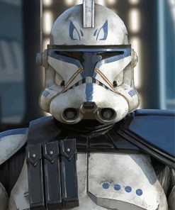 Captain Rex With Mask Diamond Painting