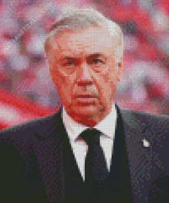 Carlo Ancelotti Diamond Painting