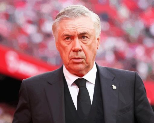 Carlo Ancelotti Diamond Painting