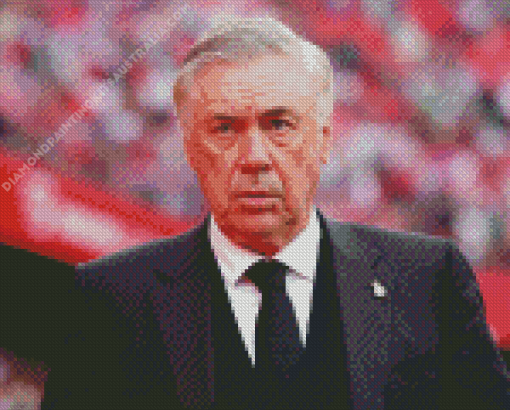 Carlo Ancelotti Diamond Painting