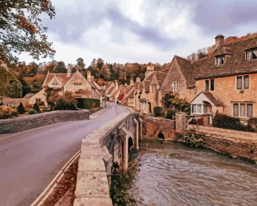 Castle Combe Diamond Painting