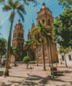 Cathedral Of Santa Cruz Diamond Painting