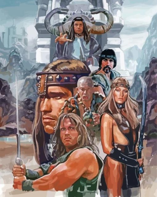 Conan The Barbarian Film Diamond Painting