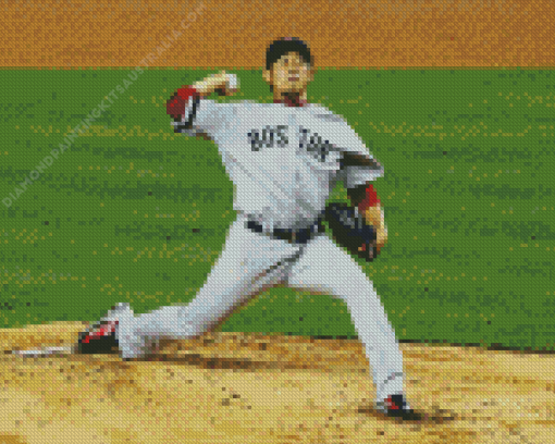 Daisuke Matsuzaka Diamond Painting