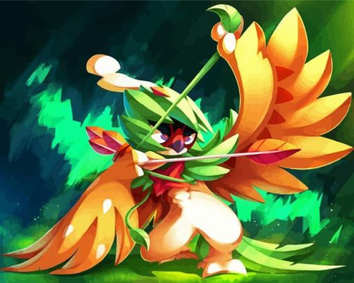 Decidueye Pokemon Diamond Painting