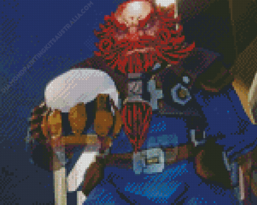 Deep Rock Galactic Character Diamond Painting