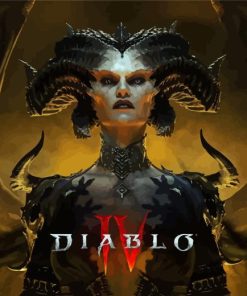 Diablo 4 Poster Diamond Painting