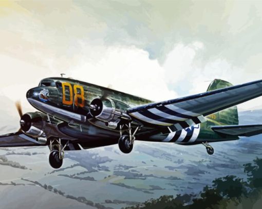 Douglas C47 Skytrain Diamond Painting