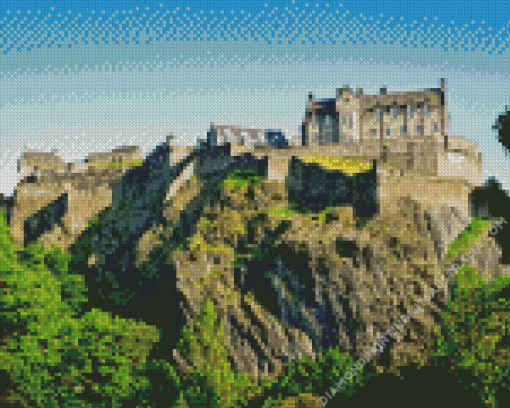 Edinburgh Castle Diamond Painting