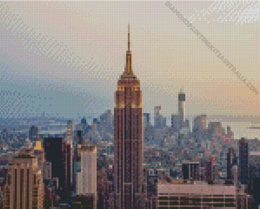 Empire State Building Diamond Painting