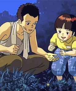 Grave Of The Fireflies Diamond Painting