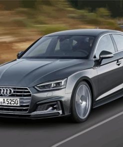 Grey Audi A5 Diamond Painting