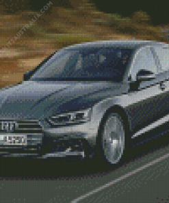 Grey Audi A5 Diamond Painting