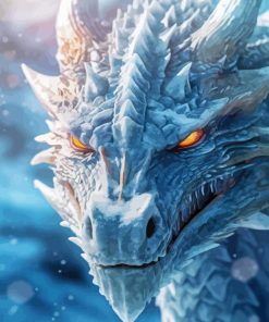 Ice Dragon Diamond Painting