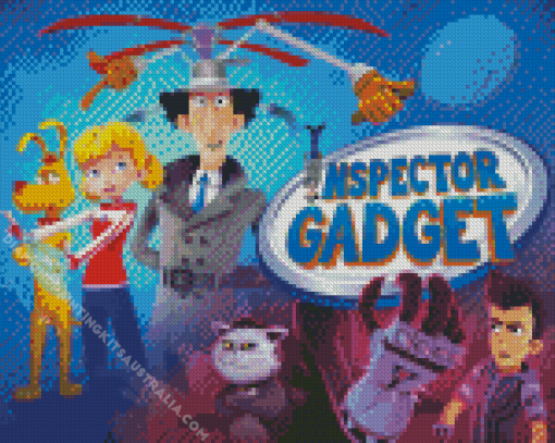 Inspector Gadget Diamond Painting