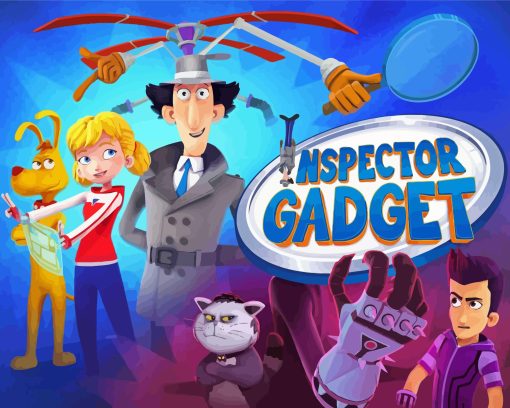 Inspector Gadget Diamond Painting