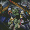 Iron Blooded Orphans Diamond Painting