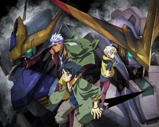 Iron Blooded Orphans Diamond Painting