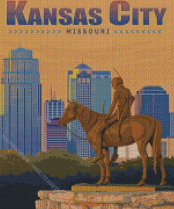 Kansas City Poster Diamond Painting