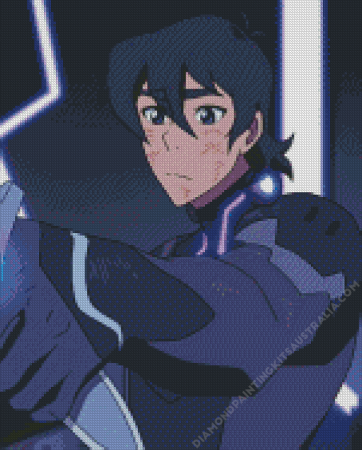 Keith Kogane Voltron Diamond Painting