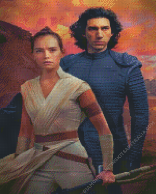 Kylo And Rey Diamond Painting