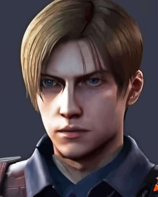 Leon S Kennedy Diamond Painting