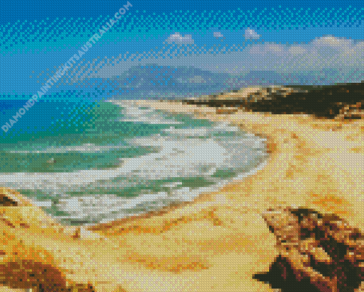 Lycian Way Beach Diamond Painting