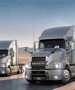 Mack Trucks Diamond Painting