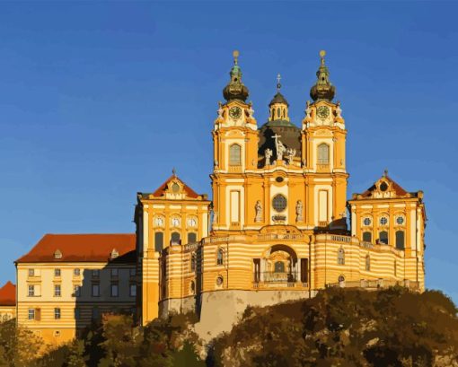 Melk Abbey Diamond Painting