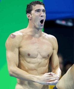 Michael Phelps Diamond Painting