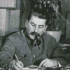 Monochrome Joseph Stalin Diamond Painting