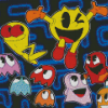 Pac Man Diamond Painting