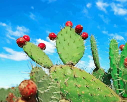 Prickly Pears Diamond Painting