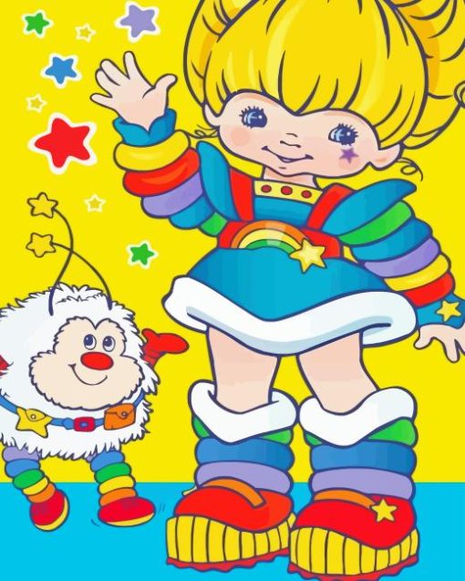 Rainbow Brite Diamond Painting