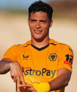 Raul Jimenez Player Diamond Painting