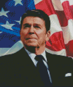 Ronald Reagan Diamond Painting